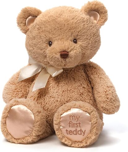 Baby GUND My First Teddy Bear, Ultra Soft Animal Plush Toy for Babies and Newborns, Tan, 15" in Saudi Arabia