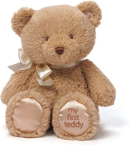 Gund Baby My First Teddy Bear ، لعبة Plush Animal Plush للحيوانات الناعمة للأطفال والموليد ، تان ، 10 " in Saudi Arabia