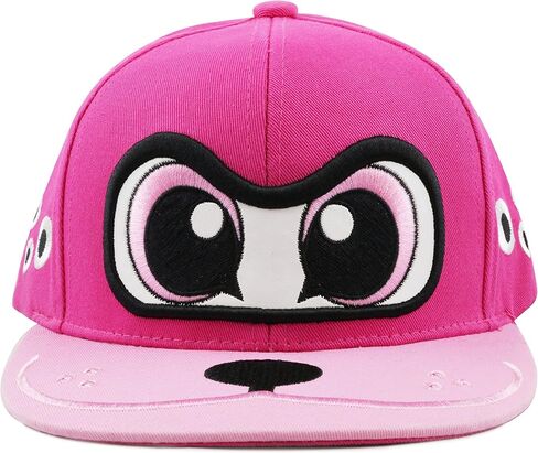 The Hat Depot Kids Cute Dog 3D Quality Embroidered Snapback Cap in Saudi Arabia