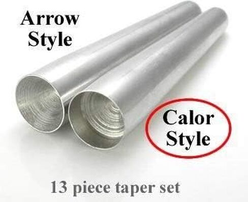 13 Piece Insertion Taper Set - 18g-00g Body Piercing Tapers - Calor Style in Saudi Arabia