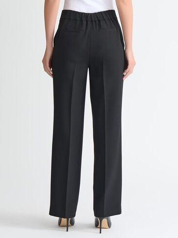 Kasper Womens Stretch Crepe, Elastic-Back Pant in Saudi Arabia