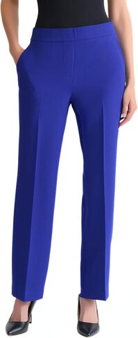 Kasper Womens Stretch Crepe, Elastic-Back Pant in Saudi Arabia