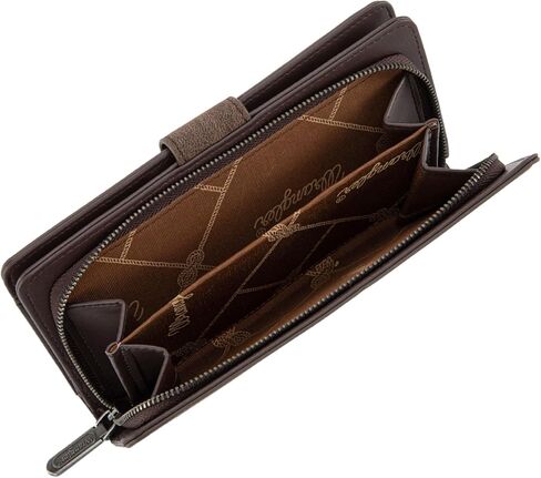 Montana West X Wrangler Large Womens Wallet Western Tooling Flower Wallets, Card Cases & Money Organizers Bifold Card Cash Phone Wallet Ladies Female Travel Clutch Wallets with RFID Lining in Saudi Arabia
