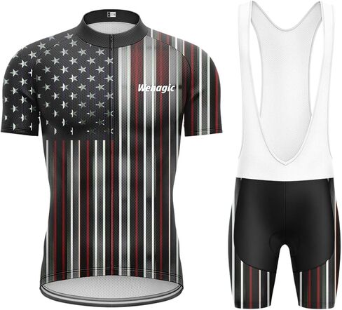 الرجال الدراجات جيرسي مجموعة دراجة قصيرة الأكمام مجموعة الجبلية دراجة دعوى سريعة الجافة تنفس قميص 9D مبطن مريلة السراويل مجموعات in Saudi Arabia