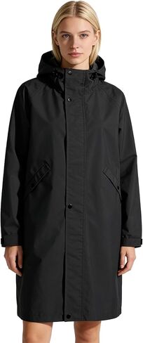 PITINAN معاطف المطر للنساء سترة المطر مقاوم للماء مقنعين مع حقيبة قابلة للتحويل سترة واقية خندق معطف S-XXL in Kuwait