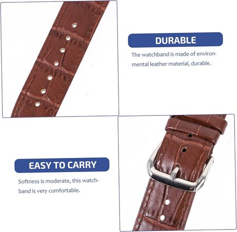Genuine Cowhide Band with Quick Release Design Durable and for and Daily Wear in Saudi Arabia