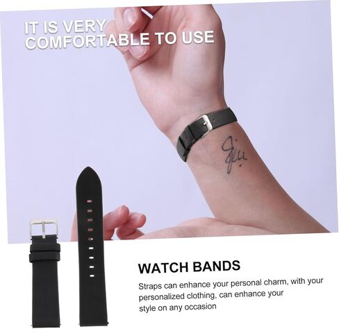 TEHAUX Wristwatch Band for Watch Genuine Strap Quick Release Design Comfortable Fit for Casual Formal Wear Cowhide in Saudi Arabia