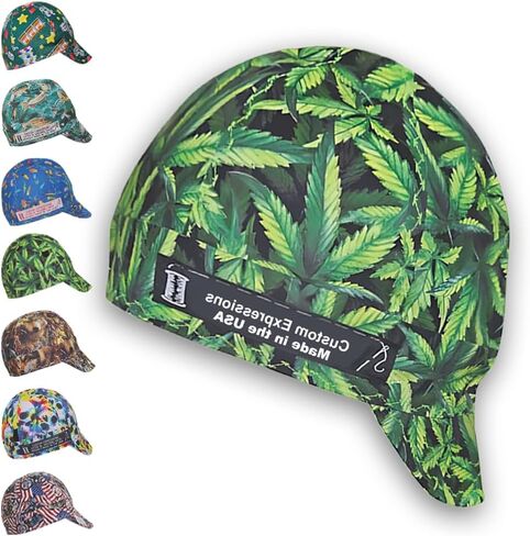 Custom Expressions Handmade Welders Cap for Men - 100% Cotton Welding Caps for Men & Women in Saudi Arabia
