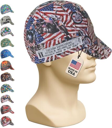 Custom Expressions Handmade Welders Cap for Men - 100% Cotton Welding Caps for Men & Women in Saudi Arabia