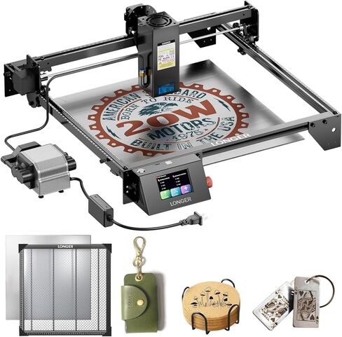 Longer New LightBurn Camera Kit for Laser Engravers – 5MP HD Precision Auto Positioning, Supports Video Recording, Multi-Task Engraving, and Job Preview, Covers a Large Area of 740x560mm in Kuwait