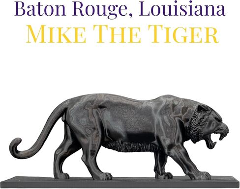 Mike the Tiger statue 3D Replica | Baton Rouge, Louisiana | University Graduation Gift & Fan Memorabilia & Home, Dorm, Office Décor for College Students, Tigers Graduates & Alumni in Saudi Arabia