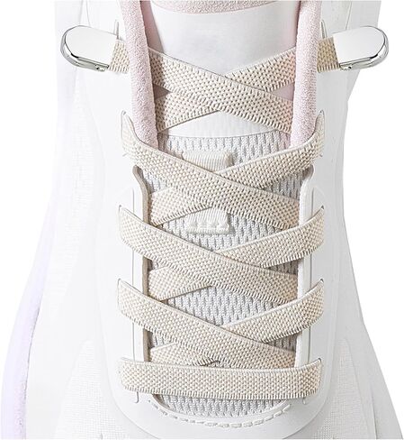 Elastic No Tie Shoe Laces for Kids and Adults Sneakers, Stretch Flat Tieless Shoelaces in Saudi Arabia