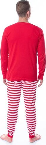 Sesame Street Unisex Family Christmas Santa Elmo Sleep Pajama Set in Saudi Arabia