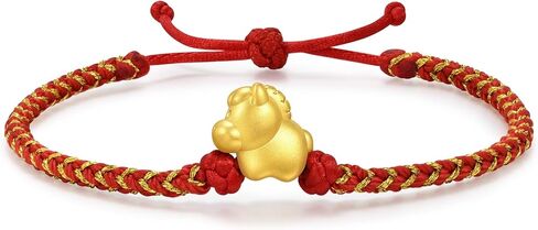 CHOW SANG SANG 999 Gold Chinese Gifting Collection Horse Bracelet for Women & Men 96319B in Saudi Arabia