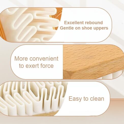 Suede Shoe Brush, Soft Suede Brush for Shoes Cleaner, Nubuck Brush with Microfiber Shoe Cloth, for Shoes, Bags, Jacket, Sofa (2PCS) in Saudi Arabia