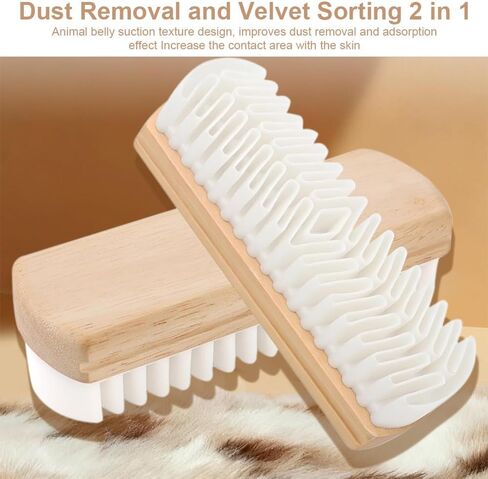 Suede Shoe Brush, Soft Suede Brush for Shoes Cleaner, Nubuck Brush with Microfiber Shoe Cloth, for Shoes, Bags, Jacket, Sofa (2PCS) in Saudi Arabia