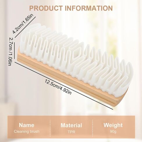 Suede Shoe Brush, Soft Suede Brush for Shoes Cleaner, Nubuck Brush with Microfiber Shoe Cloth, for Shoes, Bags, Jacket, Sofa (2PCS) in Saudi Arabia