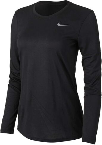 Nike Women's Legend L/S T Team Maroon, Large, Team Maroon/Team Maroon/Cool Grey in Saudi Arabia