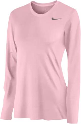 Nike Women's Legend L/S T Team Maroon, Large, Team Maroon/Team Maroon/Cool Grey in Saudi Arabia
