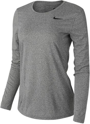 Nike Women's Legend L/S T Team Maroon, Large, Team Maroon/Team Maroon/Cool Grey in Saudi Arabia
