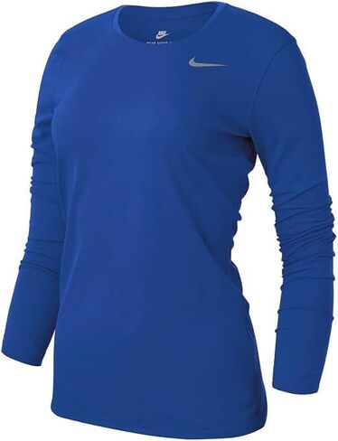 Nike Women's Legend L/S T Team Maroon, Large, Team Maroon/Team Maroon/Cool Grey in Saudi Arabia