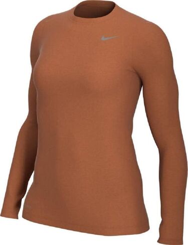 Nike Women's Legend L/S T Team Maroon, Large, Team Maroon/Team Maroon/Cool Grey in Saudi Arabia