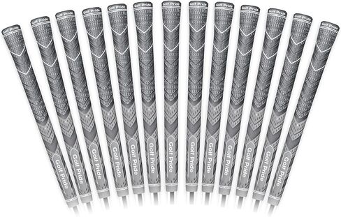 Golf Pride MCC Plus4 Midsize 60 Grey - 13 Pack in Saudi Arabia