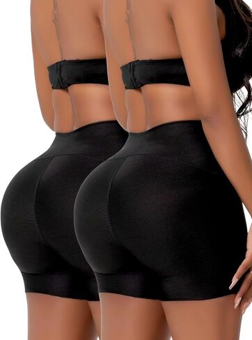 Snatched Body Butt Lifting High Waisted Tummy Control Biker Womens Seamless Shorts Seamless Compression Booty Boyshorts in Saudi Arabia