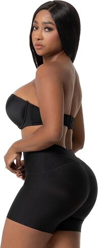 Snatched Body Butt Lifting High Waisted Tummy Control Biker Womens Seamless Shorts Seamless Compression Booty Boyshorts in Saudi Arabia