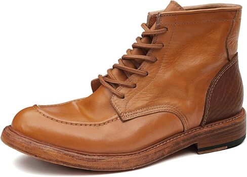 أحذية أكسفورد رسمية للرجال - أحذية رسمية للكاحل من الجلد الطبيعي من Goodyear Welt | طراز تشيلسي مصنوع يدويًا لحفلات الزفاف وحفلات العمل غير الرسمية in Saudi Arabia