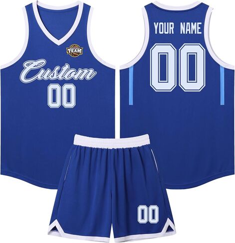 Personalized Mesh Basketball Jerseys For Kids Teenage Boys & Girls Sweatshirts in Saudi Arabia
