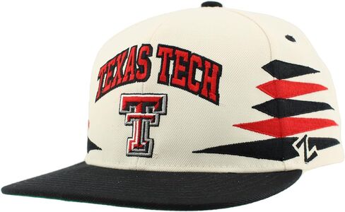 قبعة ZHATS Standard NCAA مرخصة رسميًا، قبعة Snapback Z11 Retro Diamond، لون الفريق، مقاس واحد in Saudi Arabia