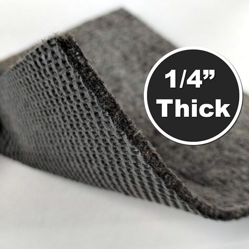 2'6" x 9' - Rug Pad - Hard Surface/Carpet - Non Slip - Felt/Rubber - Reversible - 1/4In - 10YR in Saudi Arabia