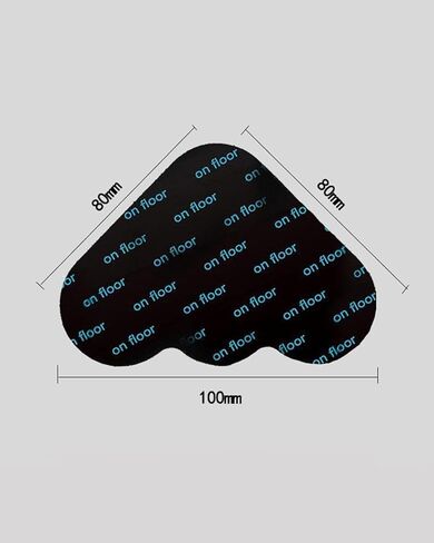 12 Pcs Non-Slip Cloud Rug Grippers, Reusable Washable Rug Tape for Area Rugs, Double Sided Carpet Corner Rug Pads Sticker for Tile and Floors in Saudi Arabia