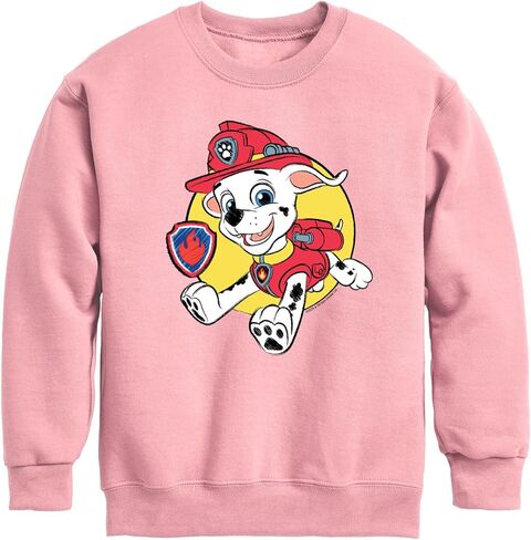 HYBRID APPAREL - Paw Patrol - Marshall Sketch - سترة صوفية ذات رقبة دائرية للأطفال الصغار والشباب in Saudi Arabia