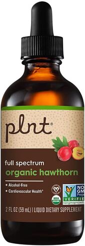 Organic Liquid Hawthorn, Full Spectrum, Supports Cardiovascular Health - Alcohol-Free (2 fl. oz.) in Kuwait