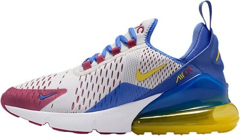 حذاء Nike Air Max 270 للأطفال الكبار (لؤلؤ ناعم/أزرق مذنب/بنجر حلو/سيترون لامع) in Kuwait