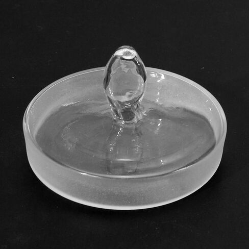 Watch Oil Parts Washing Jar 7cm x 3.5cm Watch Repair Cleaner Tool with Stainless Steel Mesh Strainer, Glass Cleaning Container for Maintenance & Modification, Lid Easy to Maintain in Kuwait