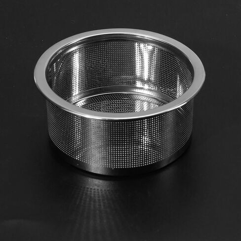 Watch Oil Parts Washing Jar 7cm x 3.5cm Watch Repair Cleaner Tool with Stainless Steel Mesh Strainer, Glass Cleaning Container for Maintenance & Modification, Lid Easy to Maintain in Kuwait