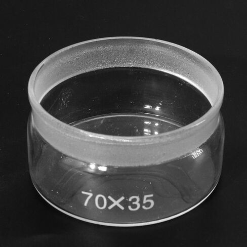 Watch Oil Parts Washing Jar 7cm x 3.5cm Watch Repair Cleaner Tool with Stainless Steel Mesh Strainer, Glass Cleaning Container for Maintenance & Modification, Lid Easy to Maintain in Kuwait