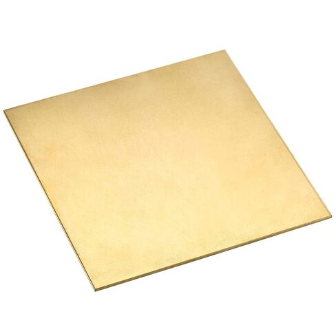 Brass Sheet Plate Brass Sheet Metal Industry DIY Experiment Sheet(1.2 * 70 * 70) in Saudi Arabia