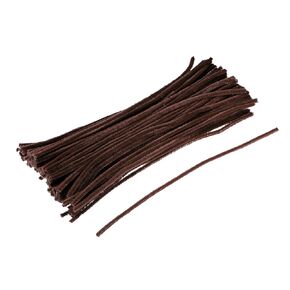 MECCANIXITY Pipe Cleaners Chenille Stems 30cm/12 Inch for DIY Art Creative Crafts Decorations, Golden Yellow Pack of 100