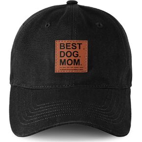 قبعة MEINICY Best Dog Mom Dad Hat هدايا للأم والأب والنساء والرجال الجدة، هدايا عيد الميلاد قبعة بيسبول in Kuwait
