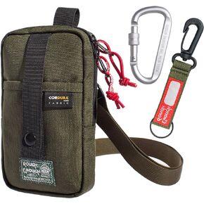 Rough Enough Man Purse Small Crossbody Bag for Men Cell Phone Shoulder Bag Tactical Pouch Sling