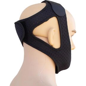 Anti-Snoring Chin Strap - Breathable Chin Straps for Snoring Users, Anti Snoring Nose Clip & Adjustable Sleep Chin Strap for Men/Women in Kuwait