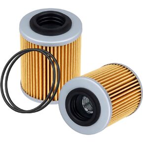 LOCOPOW 420956123 420256188 Oil Filter for Can Am Maverick X3 1000r Max Turbo R RR Sea Doo Skidoo Spark Outlander 400 450 500 570 650 800 850 1000 420956120 ROTAX Ryker Renegade Commander Defender