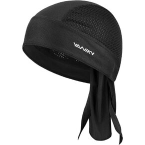YANIKY Bandanas Skull Caps for Men, Women Skull Cap Helmet Liner Cycling Hat Durags Motorcycle Bandana Sweat Wicking Dew Rags
