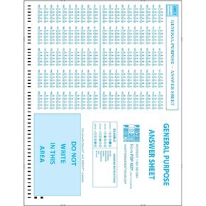 Precision Data Products PDP 4521 Test Forms, General Purpose, Student Enrollment, 500 Sheet Pack in Kuwait