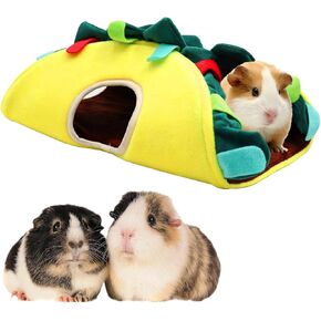 بيت نفق خنزير غينيا، سرير خنزير غينيا، مخبأ للحيوانات الصغيرة، ملحقات قفص الحيوانات الصغيرة، نفق مخبأ، موائل عش النوم قابلة للغسل للأرنب خنزير غينيا، الفئران، السكر، القنفذ المنزلق in Kuwait