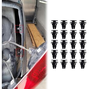 Kutyun 20PCS Tail Light Retainers, Taillight Lamp Retainer Clip, Tail Light Assembly Tail Light Rear Side Lamp Retainer Clip Compatible with Dodge 2007-2022 RAM 1500 2500 3500 Replaces# 68061648AA